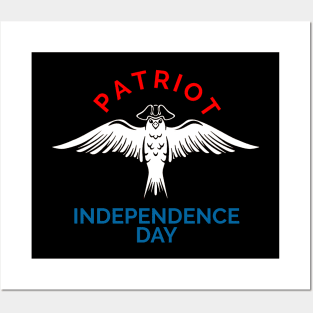 Patriot Independence Day Posters and Art